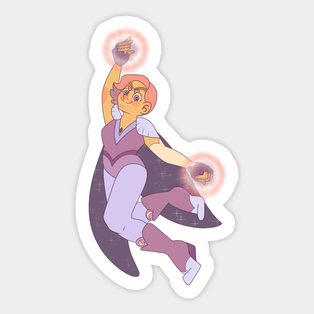 Queen Glimmer - Clothing Sticker by starryneitz